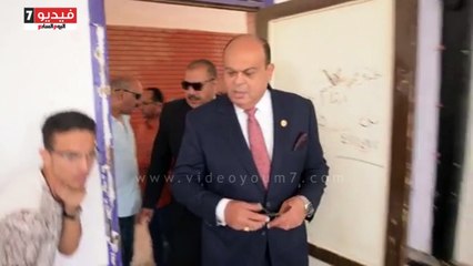 محافظ مطروح يتفقد لجان الثانوية العامة ويطمئن على راحة الطلاب والمراقبين