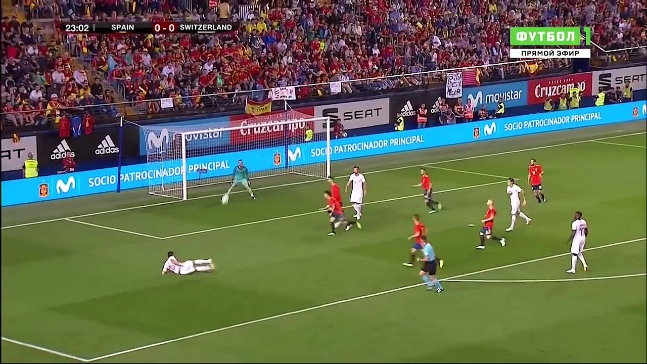 Spain 1-1 Switzerland : Video Goals & Highlights - Friendly Match 03/06/2018 HD