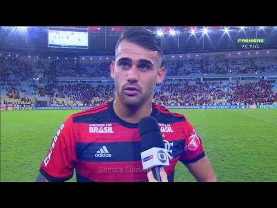 OLHA O QUE FELIPE VIZEU FALOU APÓS FAZER O GOL DA VITÓRIA NO JOGO FLAMENGO 1 x 0 CORINTHIANS