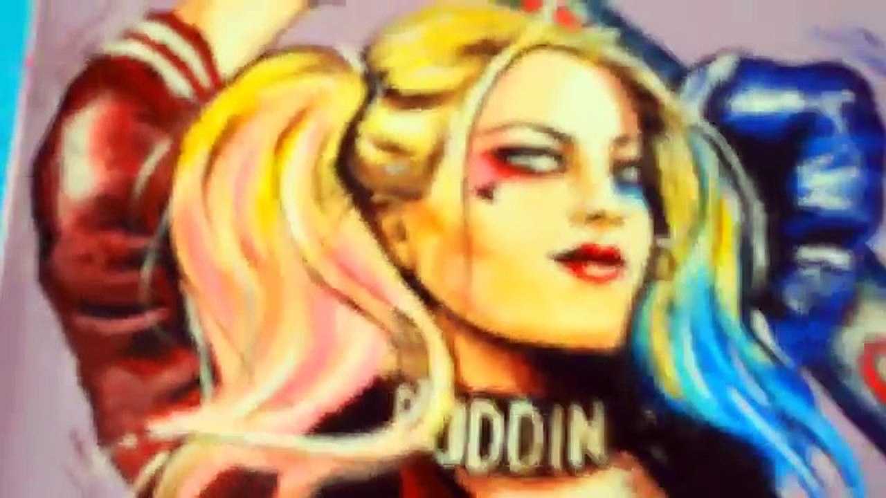 DIY Блокнот Отряд самоубийц Харли Квинн