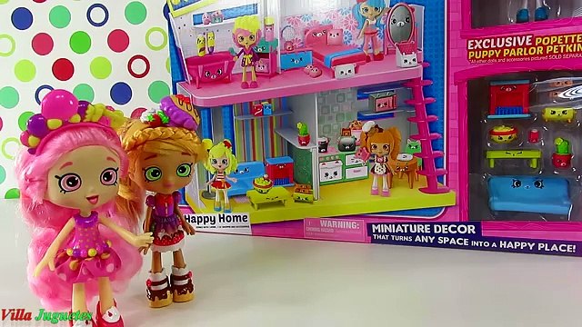 Abriendo Casita de Shopkins Happy Places + Shoppie and PETKINS Exclusivos + Cajas de Shopkins