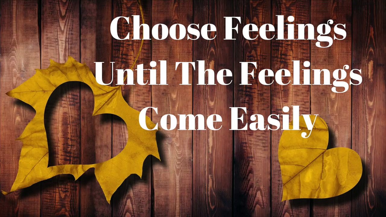 Abraham Hicks - The Secret To Choosing the Feelings Until The Feelings Come Easy