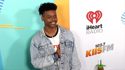 Aubrey Joseph 2018 iHeartRadio Wango Tango Blue Carpet