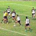 MAGIC MIKA! A Mikaele Ravalawa chip kick creates a try for Mounties RLFCVideo - Intrust Super Premiership NSW