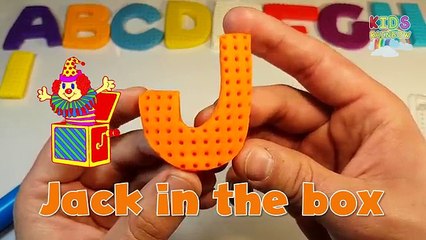 ABC Play Doh ABCDE Clay Alphabet Playdoh Games Dough for Kids How to Make More ABCD Game Plastic Set