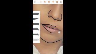 How to Make Vector portrait (Cartoon) in Android - Adobe illustration Draw HD Tutorial