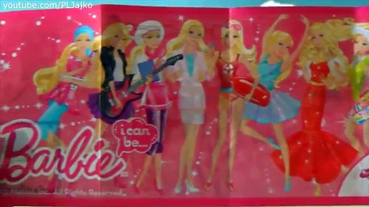 jajka niespodzianki nowy odcinek Lalka Barbie