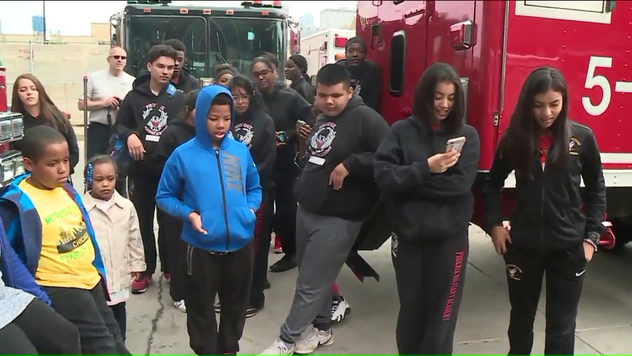 100 Kids Become Chicago Firefighters for a Day