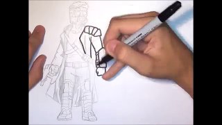 How To Draw Star-Lord (Peter Quill) from Guardians Of The Galaxy ✎ YouCanDrawIt ツ 1080p HD