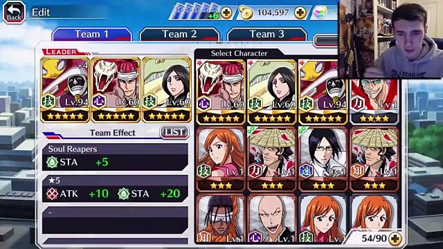 Bleach Brave Souls ブレソル Luck Is Back! Goodbye Renji!