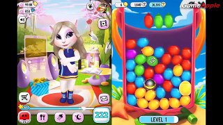 My Talking Angela Level 222 Vs. Level 300 Gameplay Great Makeover for Children HD