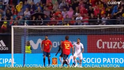 Résumé & buts Espagne Suisse (1-1)
