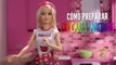 Barbie Cocina y Crea | Cupcakes Arcoíris | Barbie