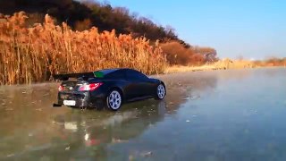 오산천 얼음 위에서 RC카 드리프트 (Korea RC Car Drift on the ice)