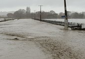 Road Becomes Flowing River in Tolaga Bay Floods