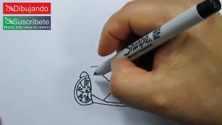 Cómo Dibujar Un Lamborghini - How To Draw a Lamborghini | Dibujando
