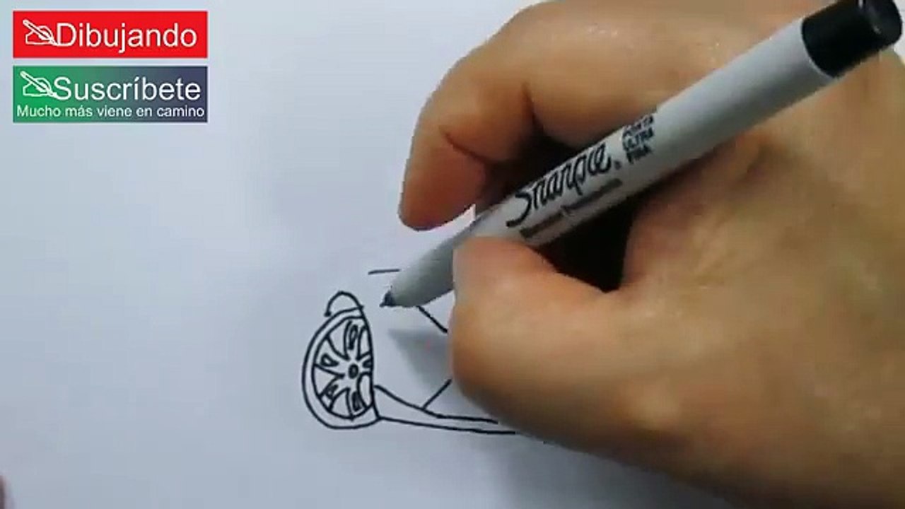 Cómo Dibujar Un Lamborghini - How To Draw a Lamborghini | Dibujando