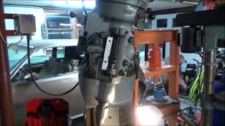 Machining piston valve relief pockets on a Bridgeport Mill (Predator 212 Hemi)