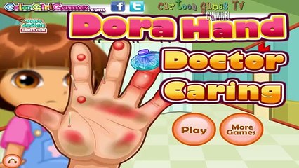 Dora Mano Doctor que cuida: juegos de atención.