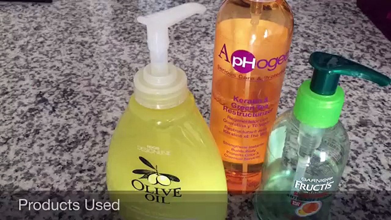 Blow Out & Flat Iron Natural Hair