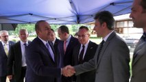 Dışişleri Bakanı Çavuşoğlu, TASC Yönetim Kurulu üyelerini kabul etti - WASHINGTON