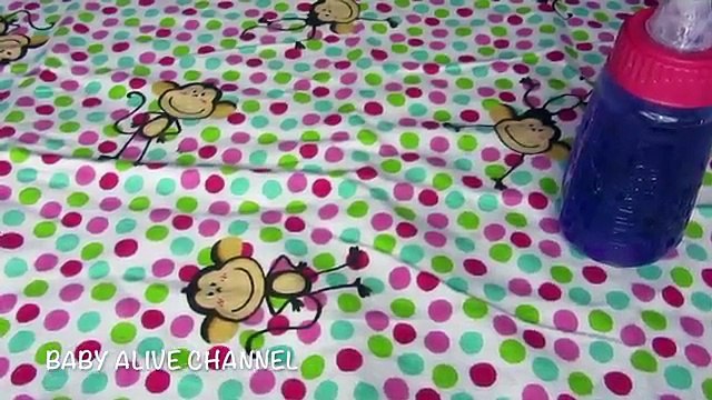 DIY Baby Alive Grape Juice and Feeding with Baby Alive Doll Lala!