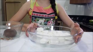 Como fazer massinha de modelar comestível de nutella e marshmallow
