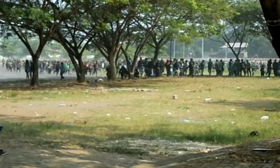 Kericuhan Suporter Jelang Persija Jakarta vs Persebaya