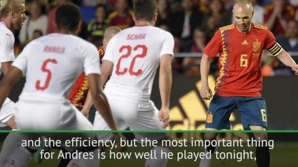 Iniesta still looking good - Lopetegui