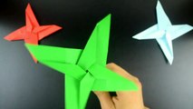 Origami: Catavento Shuriken - Instruções em Português BR