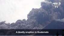 Deadly volcanic eruption in Guatemala