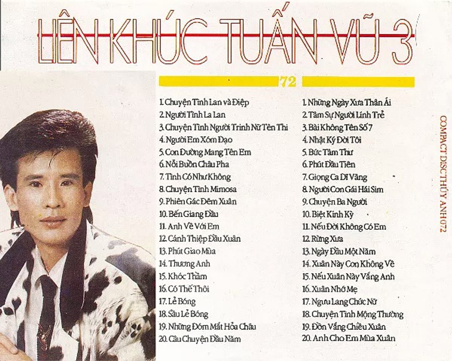 Liên khúc Tuấn Vũ 03 - TUẤN VŨ - nhạc vàng trữ tình