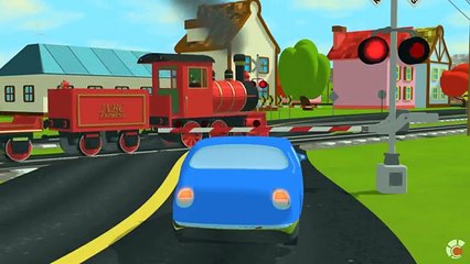 Learn Traffic Signs (RUSSIAN) - Изучаем дорожные знаки с паровозиком Шоном මාර්ග සංඥා ඉගන