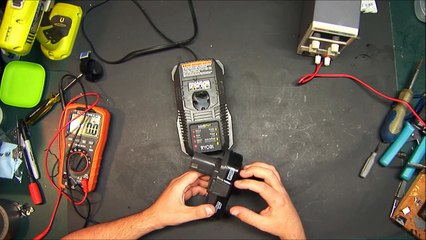 18V Ryobi Lithium Battery Not Charging - Teardown and Repair