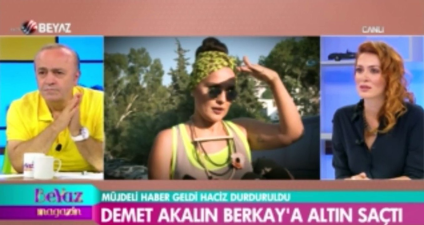 Demet Akalın'ın Canlı Yayında ki Çığlık Çığlığa Kavga Görüntüleri