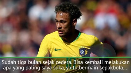 Saya Dalam Kondisi 80% - Neymar