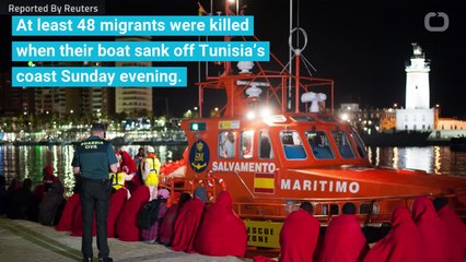 At Least 48 Migrants Dead After Boat Sinks Off Tunisian Coast