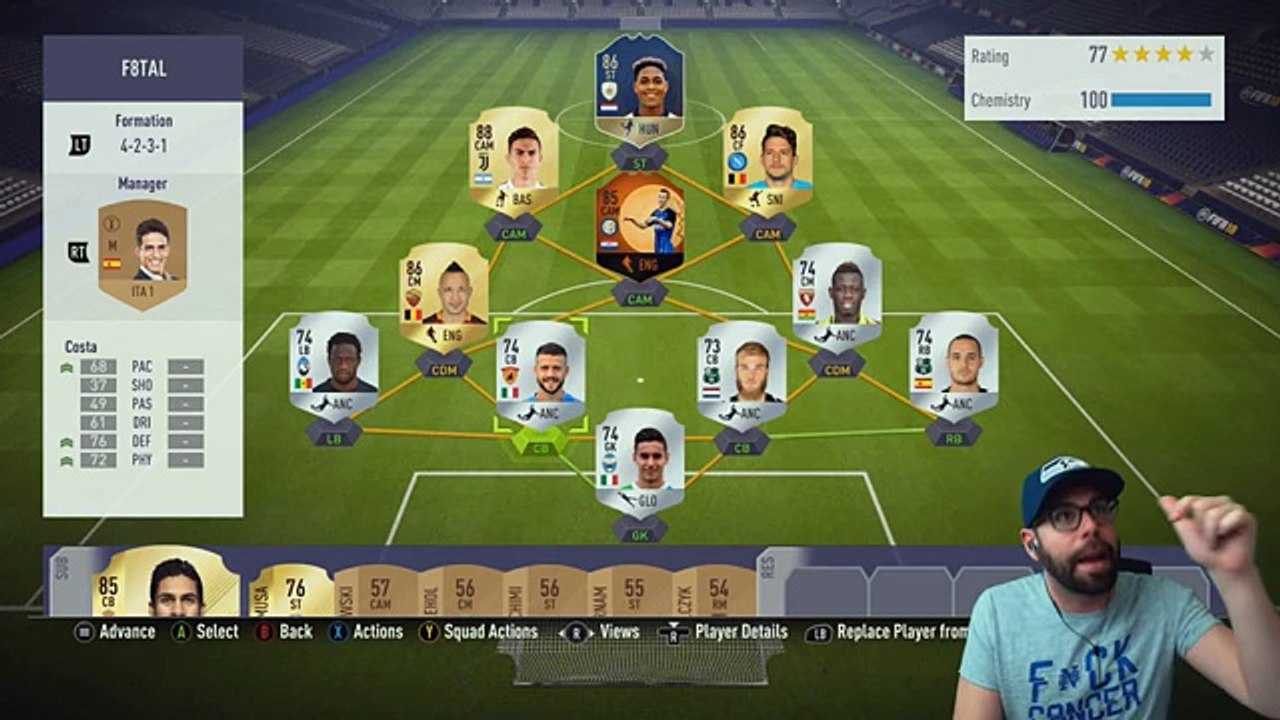 HE IS THE BEST CAM IN THE GAME!!! - F8TAL ICONS #3 - FIFA 18 Ultimate Team - YouTube