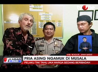Terganggu Acara di Musala, WNA Perancis Ngamuk
