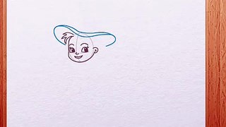How to draw a cute Witch