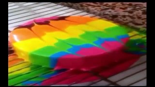 Amazing Rainbow Cake compilation|Oddly Satisfying video