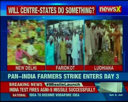 Nationwide farmers protest nters day 3, vegetable, milk prices soar as Farmers protest