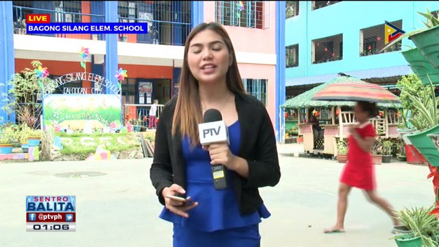 Unang araw ng klase sa Bagong Silang Elementary School, naging maayos