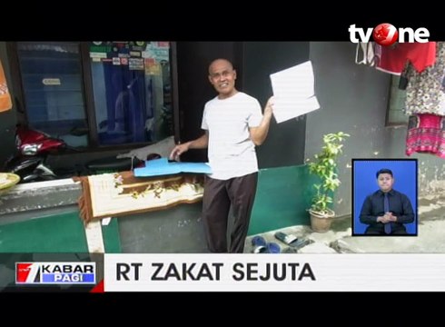 Lurah Benarkan Edaran Surat Zakat 1 Juta per RT