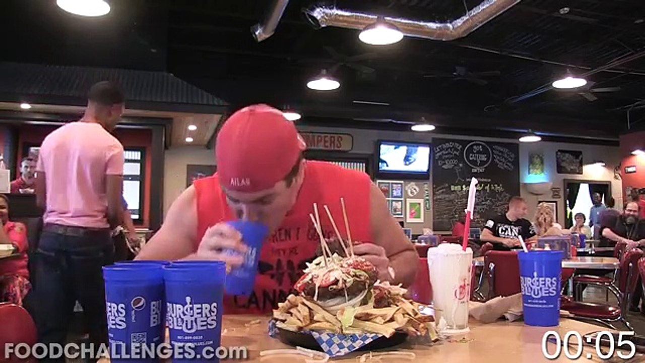 $1500 Whammy Burger Challenge Record | Randy Santel