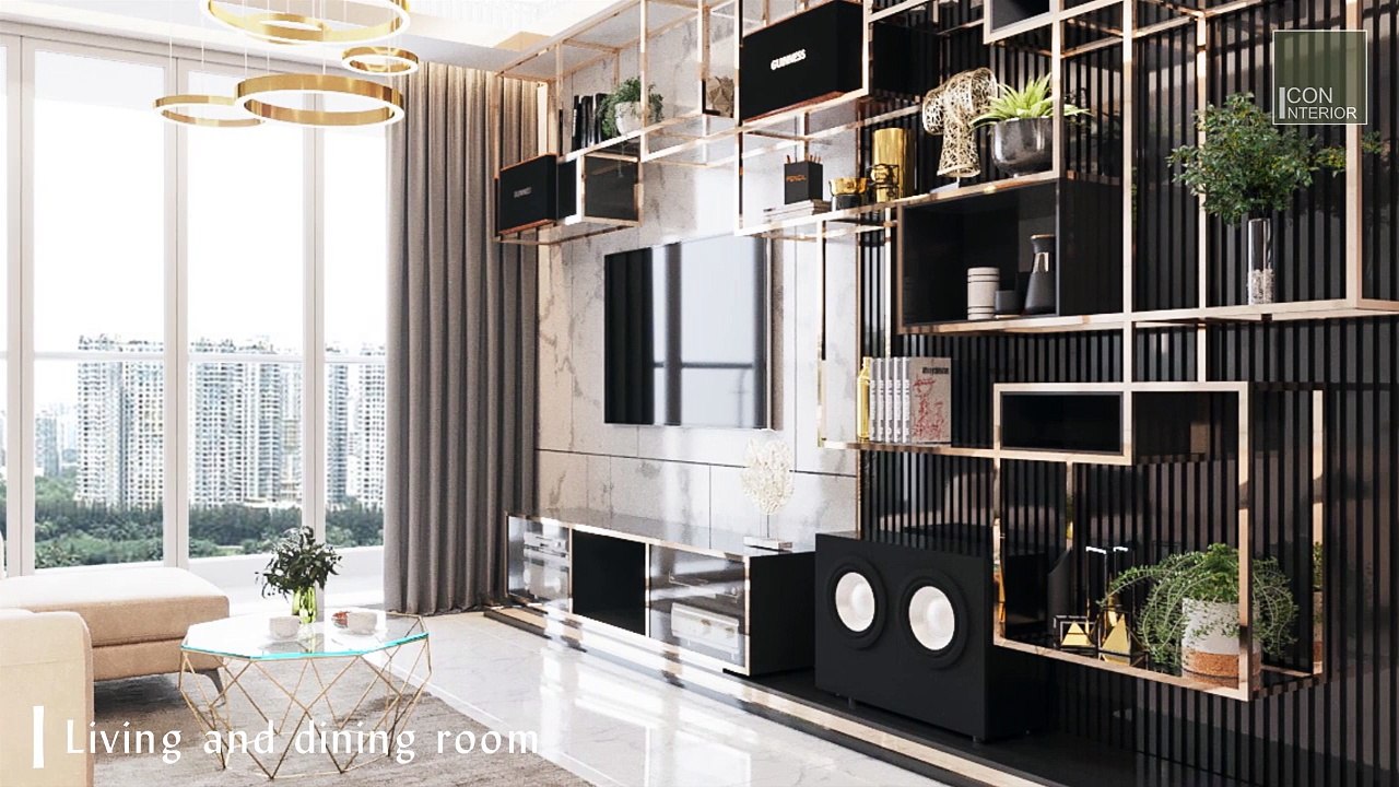 Căn hộ Sarica cao cấp khu đô thi Sala - Thiết kế nội thất phong cách hiện đại