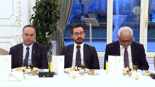 Başbakan Binali Yıldırım, Medya temsilcileriyle iftarda bir araya geldi