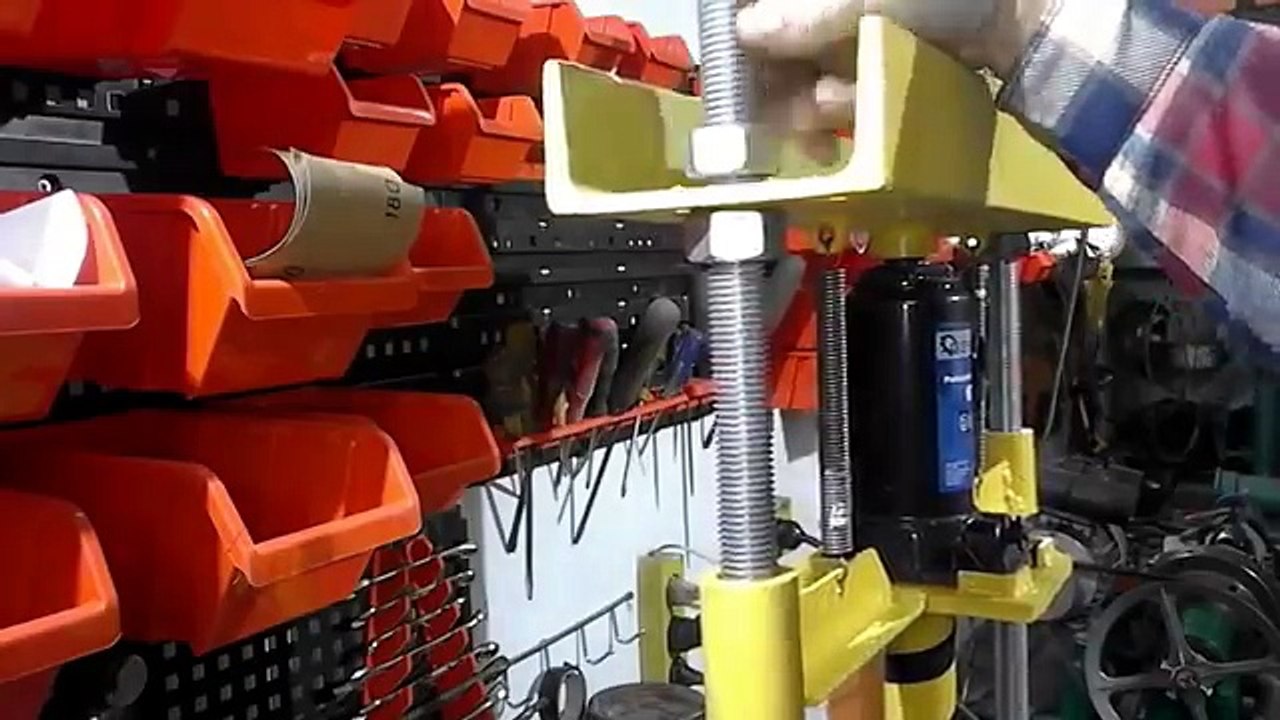 Homemade mini metal bender/mini giętarka samoróbka