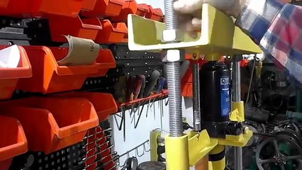 Homemade mini metal bender/mini giętarka samoróbka
