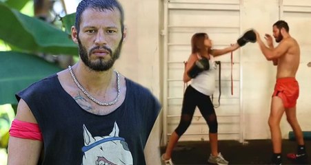 Atakan Arslan'ın Hamile Karısının Boks Yaptığı Anlar Sosyal Medyayı Karıştırdı